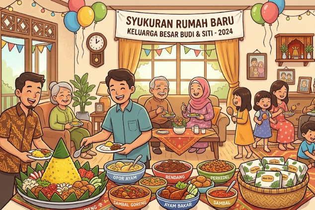 Tips Menyelenggarakan Acara Syukuran Agar Tidak Repot