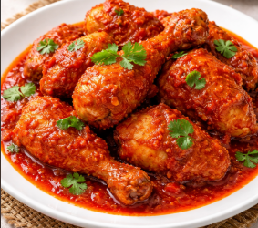 Resep Ayam Bumbu Merah Ala RN Catering Tasikmalaya