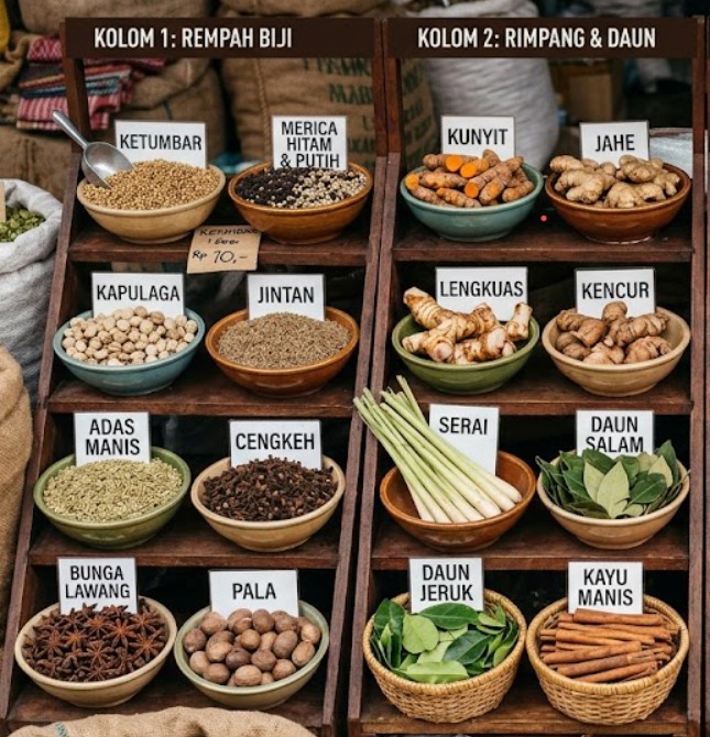 Sejarah Asal Mula Rempah dan Bumbu Di Dunia